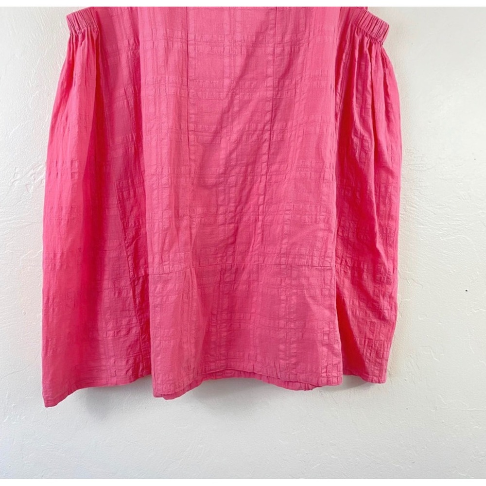 Young Fabulous & Broke Cotton Gauze Mini Dress Bubblegum Pink YBF Medium - Picture 3 of 6